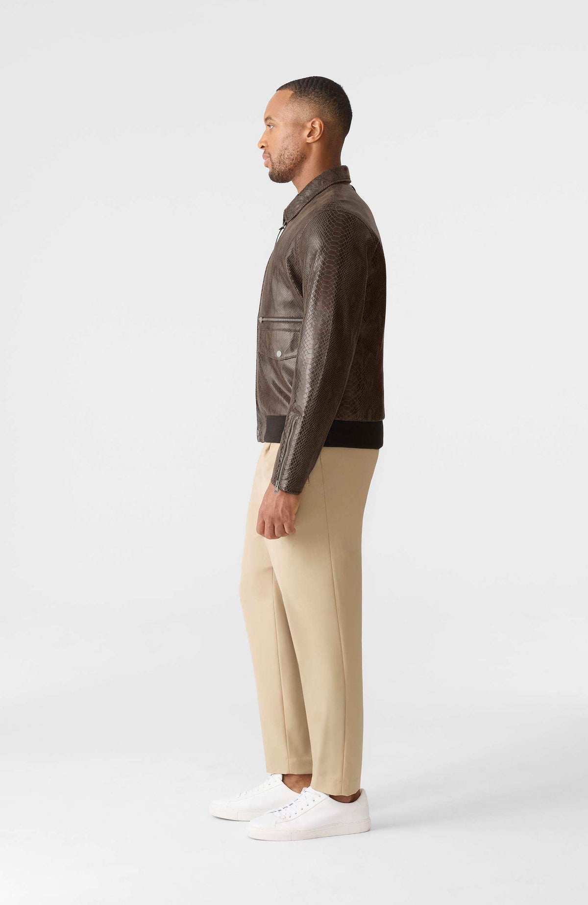 Umber Men's Zip Up Jacket