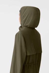Light Military Ladies Rainwear Coat