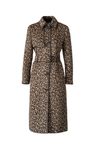 Light Camel Multi Ladies  Wool Coat