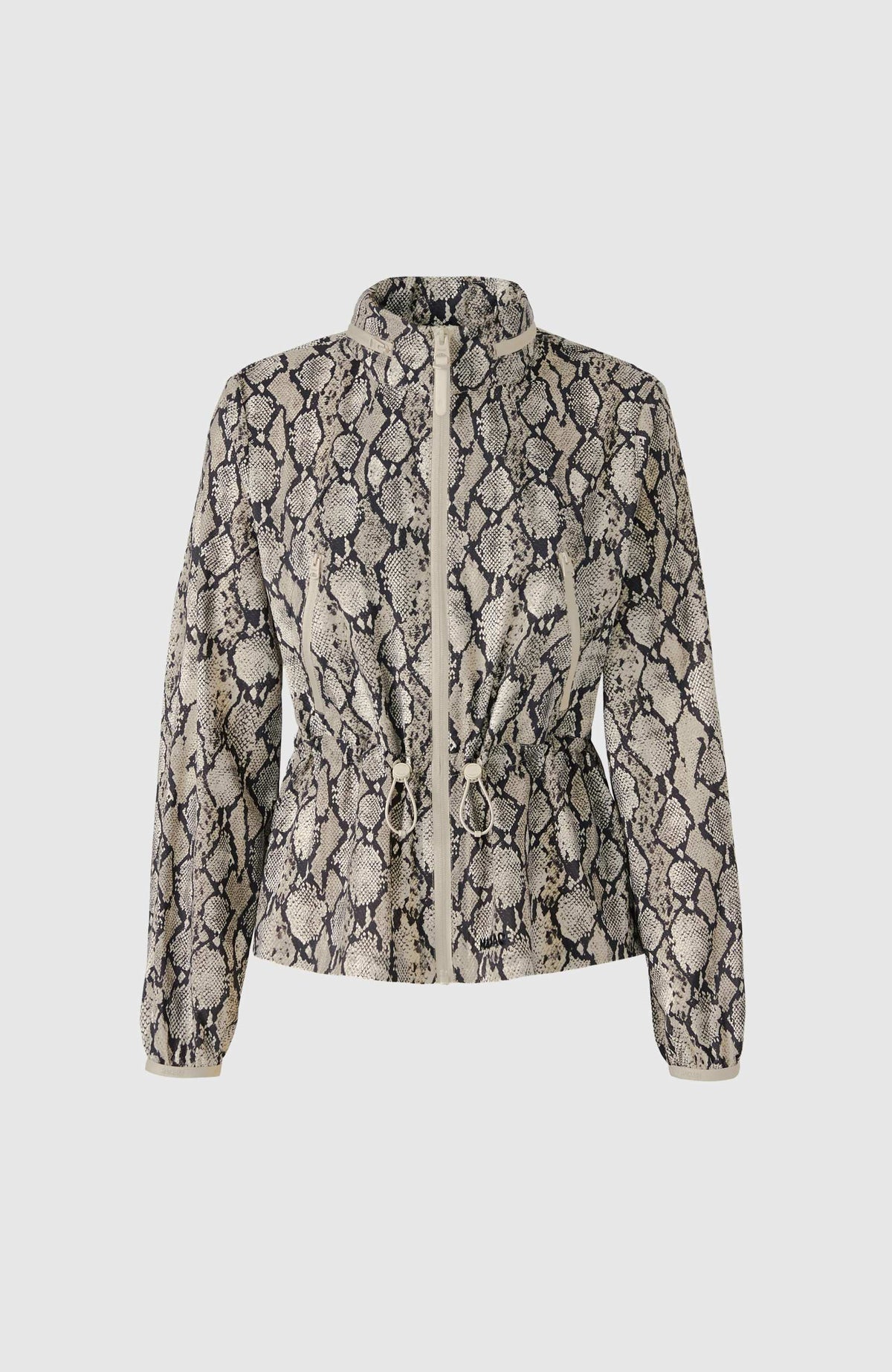 Taupe Snake Ladies Rainwear Jacket