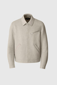 Taupe Mix-Taupe Men's Wool Jacket