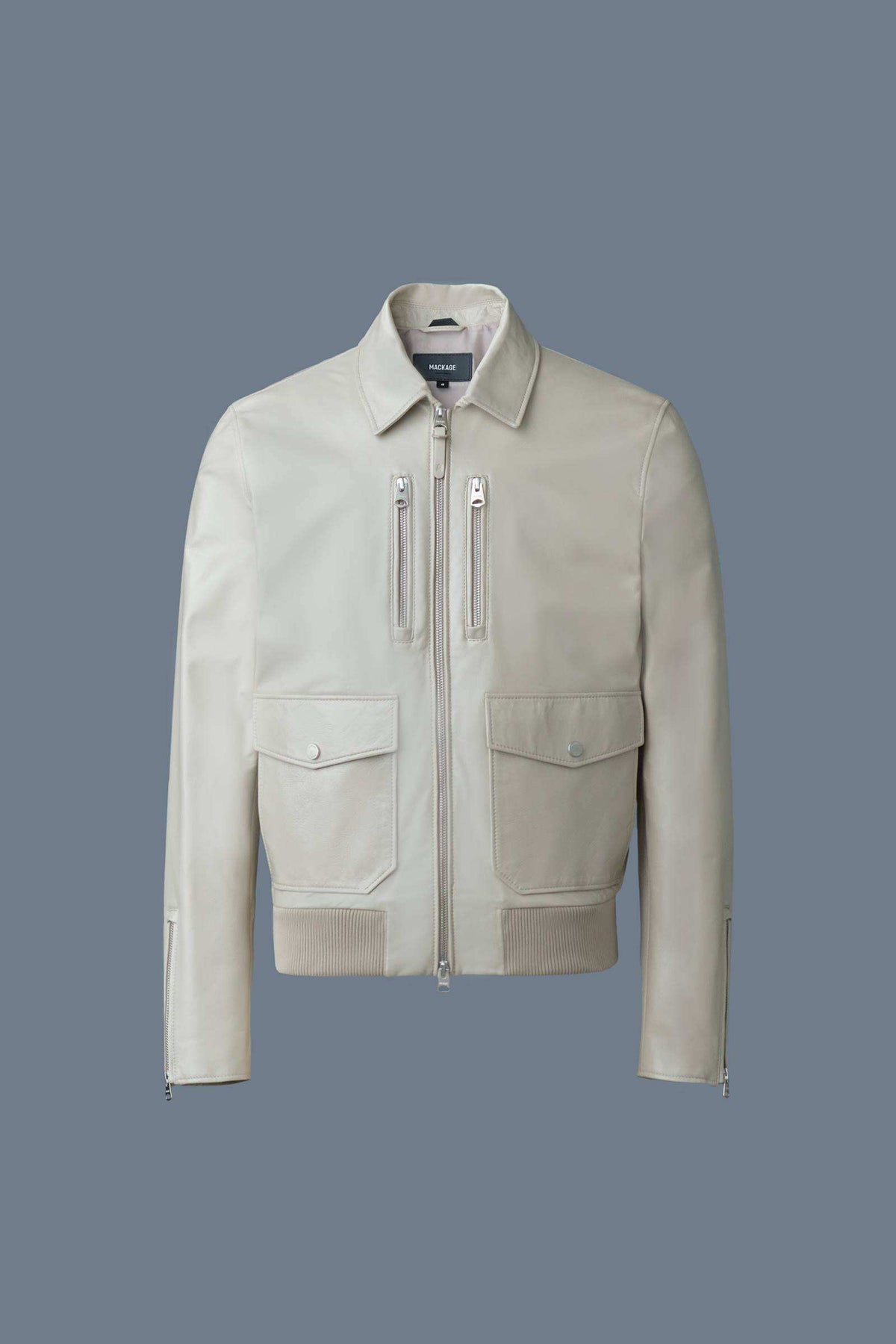 Trench Men's Leather Jacket