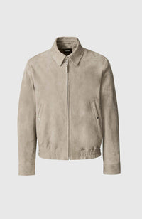 Taupe Men's Zip Up Jacket