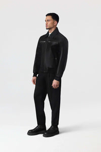 Black Men's Leather Jacket