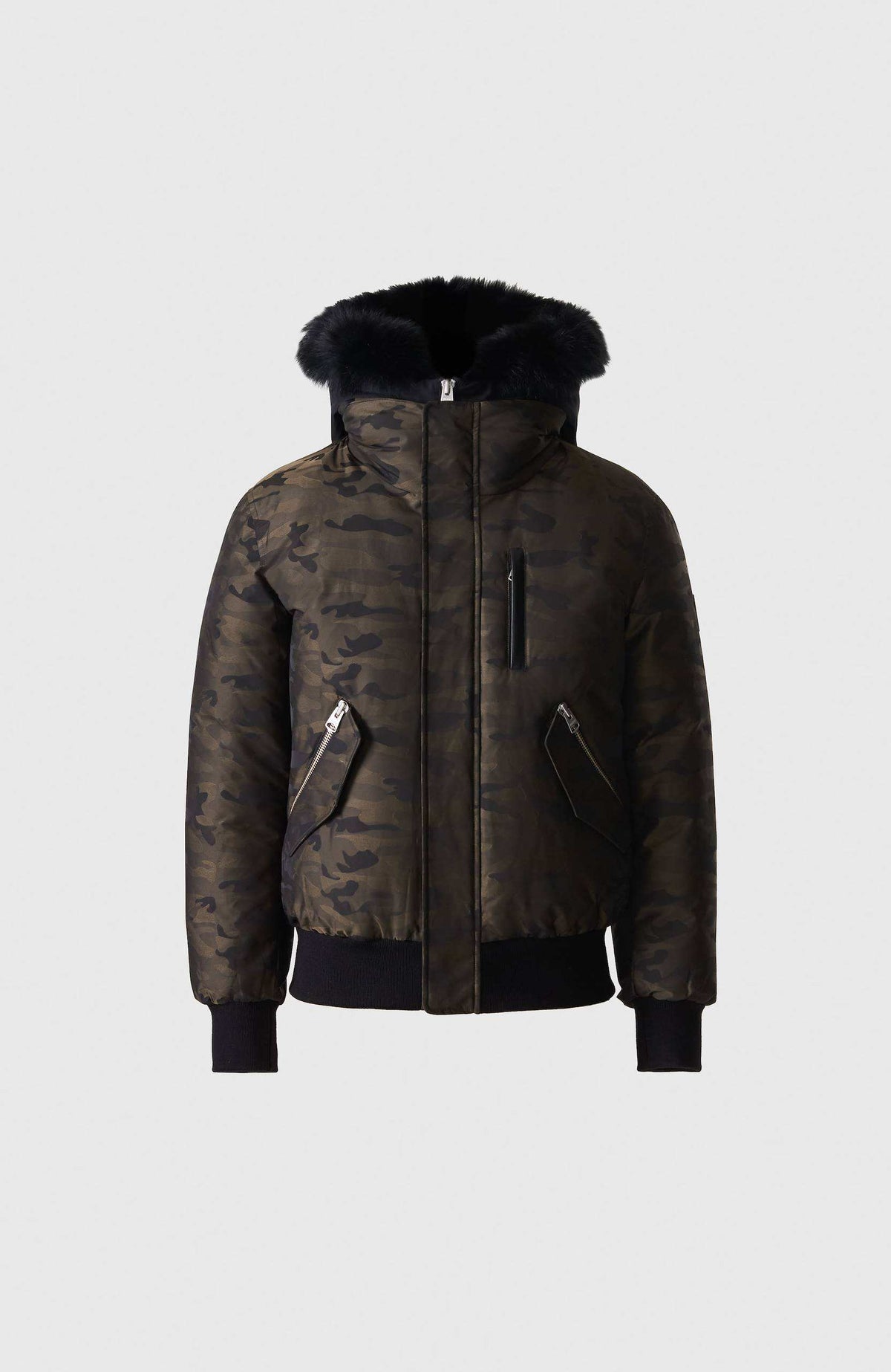 Army Men's Hooded Down Jacket