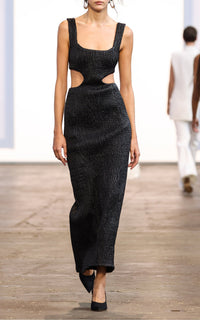 Black / Robe Gal en cuir - Black