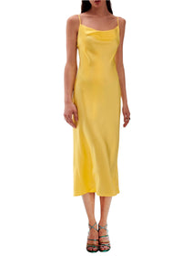 Robe longue Elle - Jaune