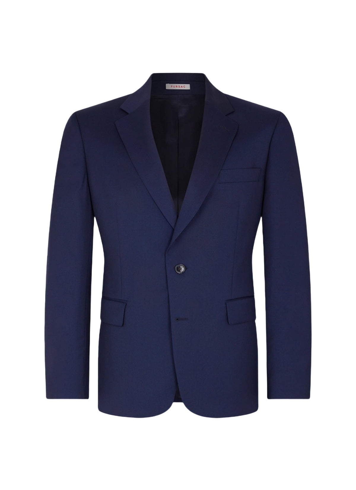 Veste de costume en serge de laine - Carbone