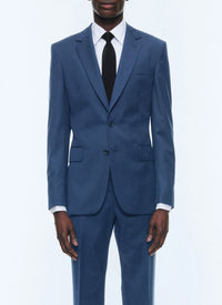 Veste de costume en laine - Bleu clair