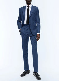 Veste de costume en laine - Bleu clair
