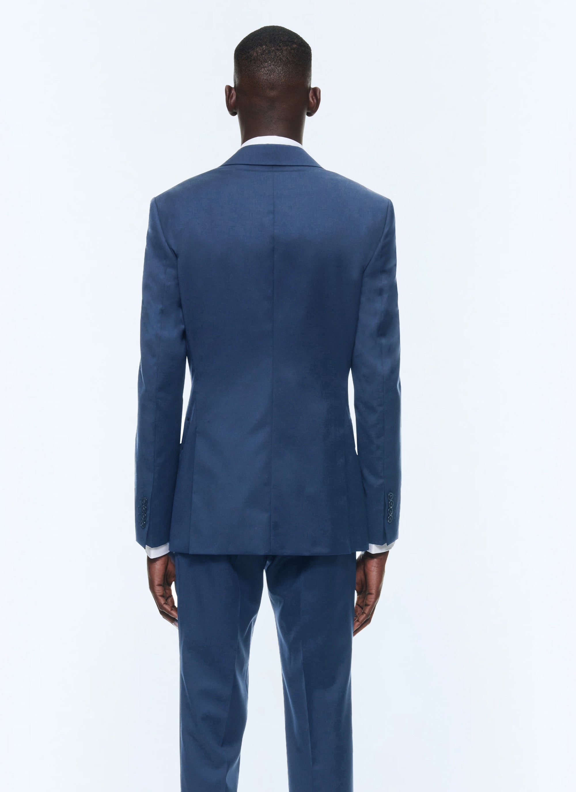 Veste de costume en laine - Bleu clair