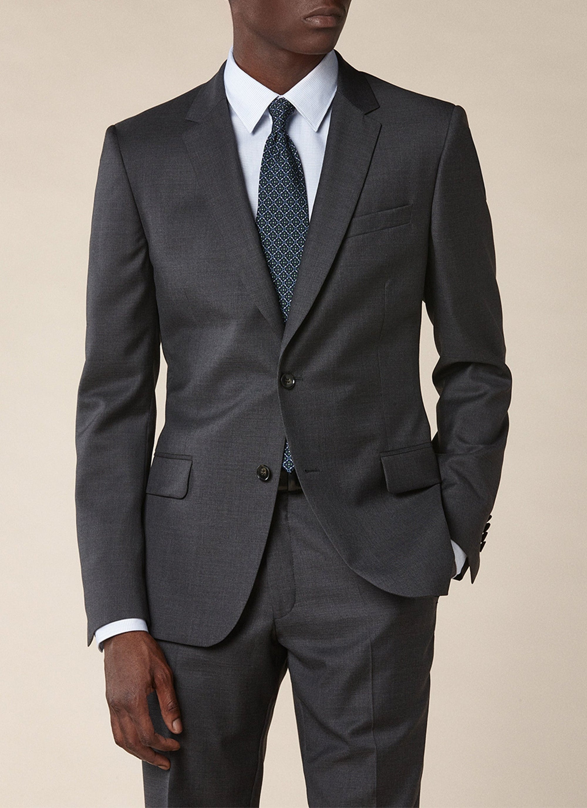 Yarn jacket - Charcoal grey