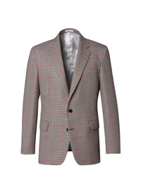 Veste en laine à motif pied de poule - Pied de poule