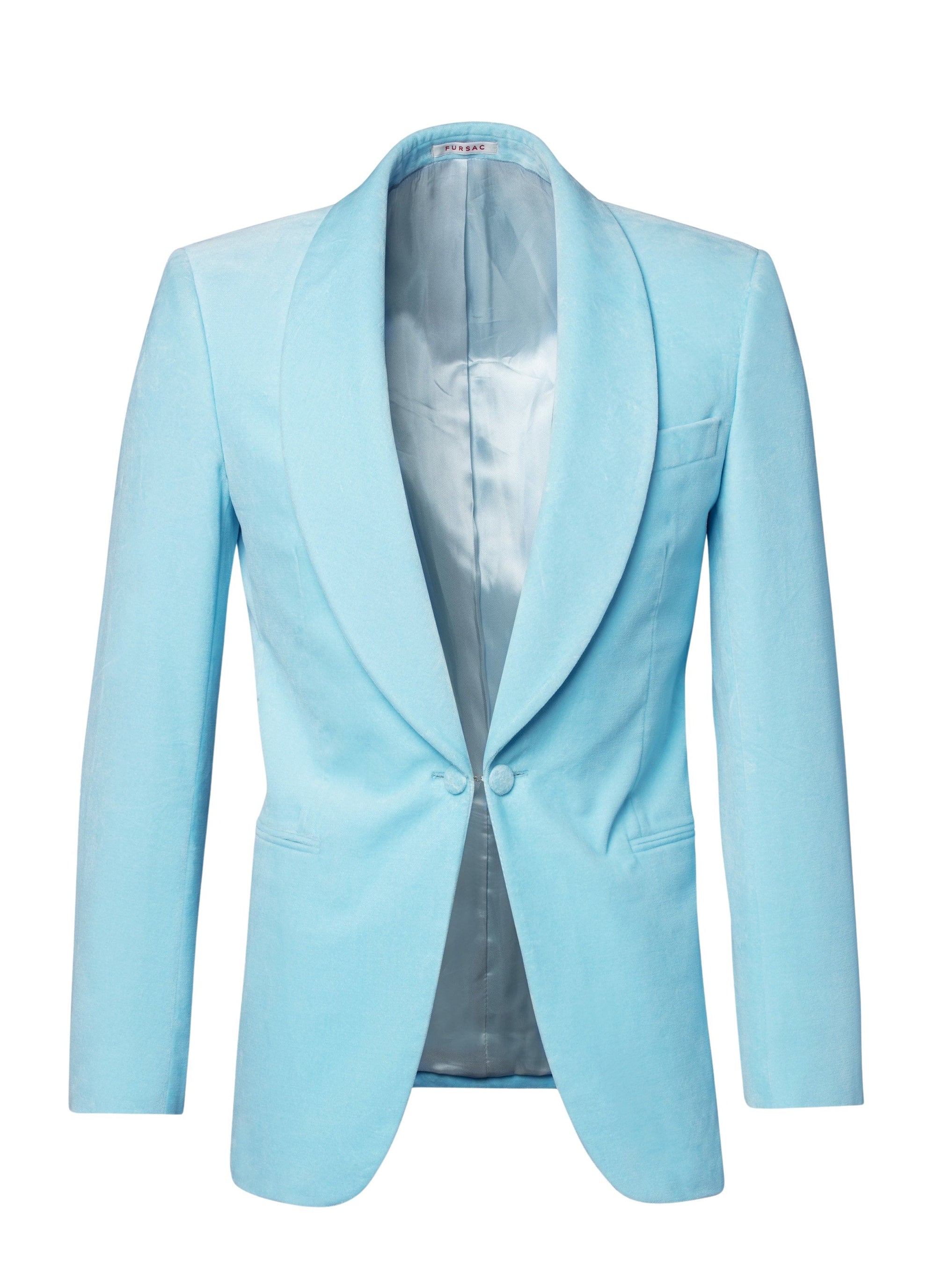 Bleu Givre Veste Smoking - Bleu Givre