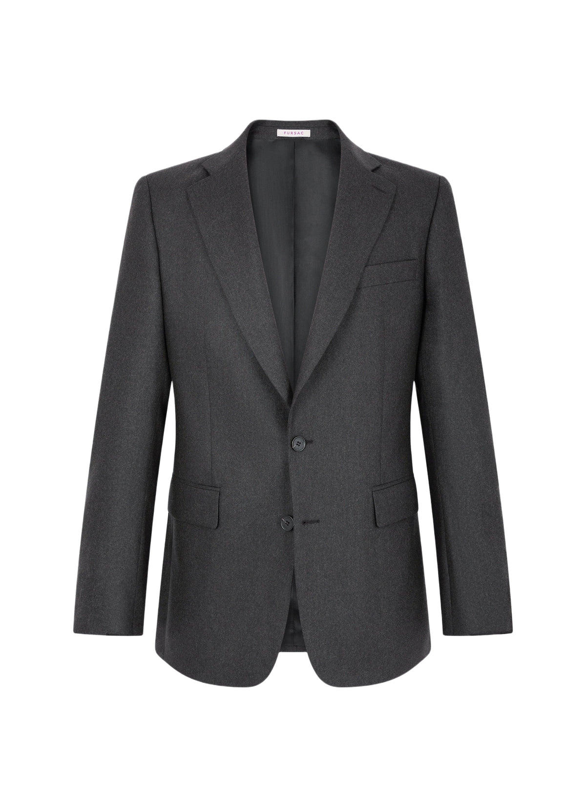 Veste de costume ajustée en laine - Vert Anglais