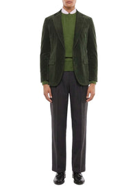Soft, straight-cut corduroy blazer - Gazon