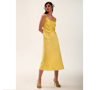 Robe longue Elle - Jaune