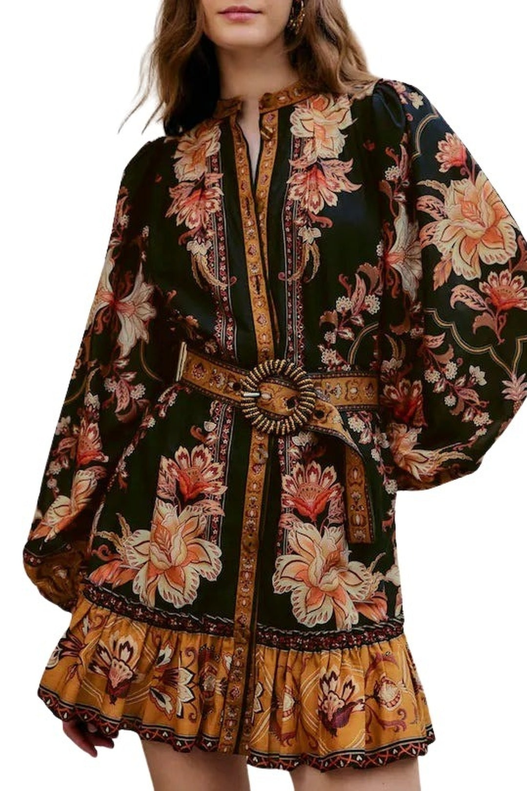 FELIX_JAMBES_Garden Black Robe courte - Garden Black