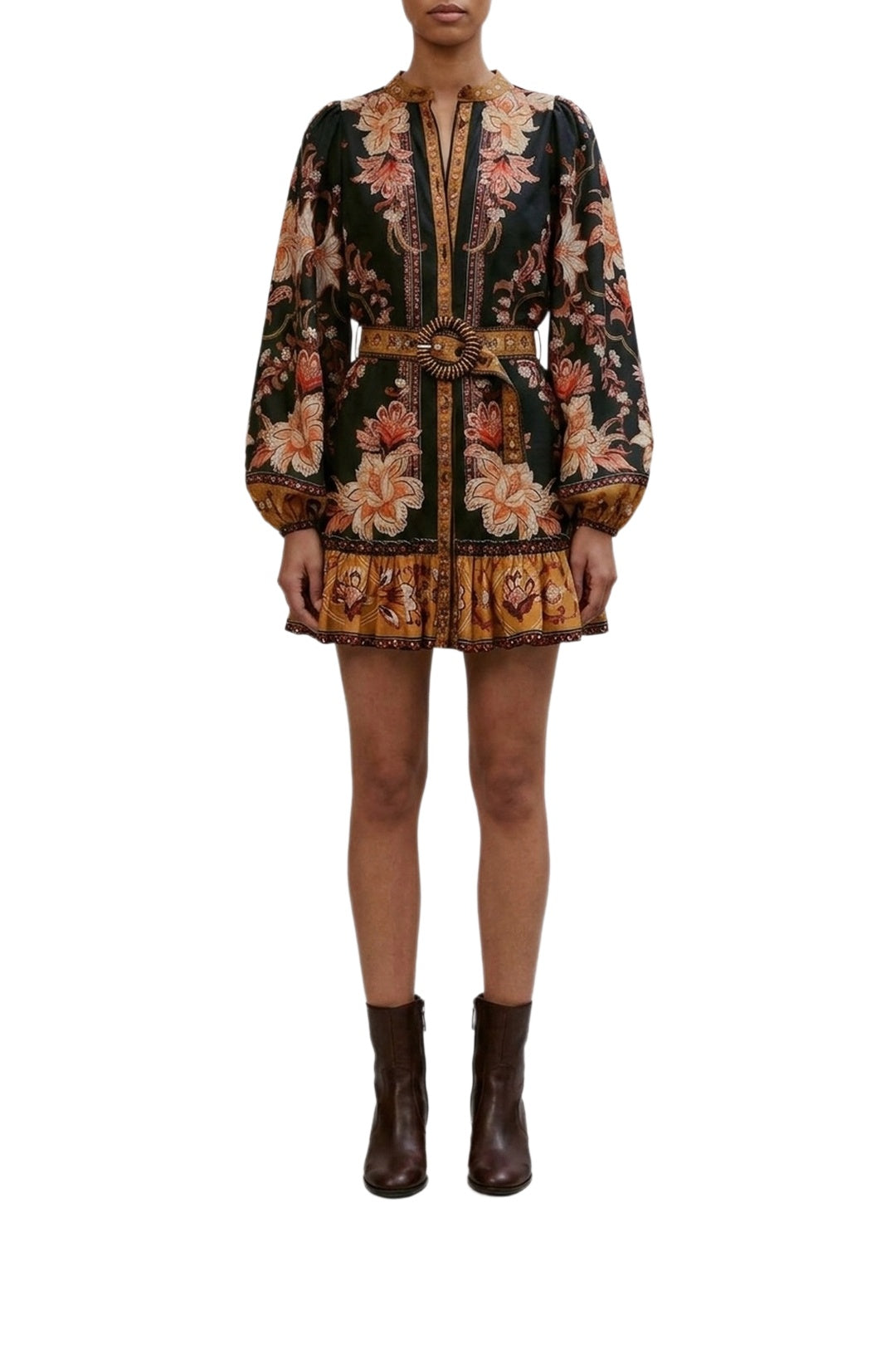 NEW_FELIX_JAMBES_Garden Black Robe courte - Garden Black