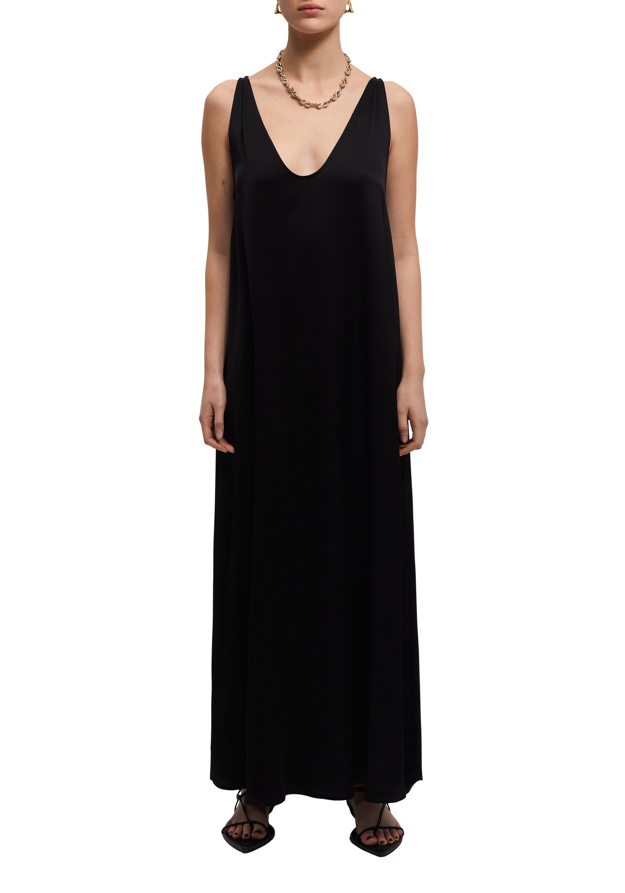 Robe longue Vanda - Black