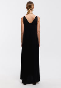 Robe longue Vanda - Black