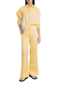 Vapor split trousers - Pineapple