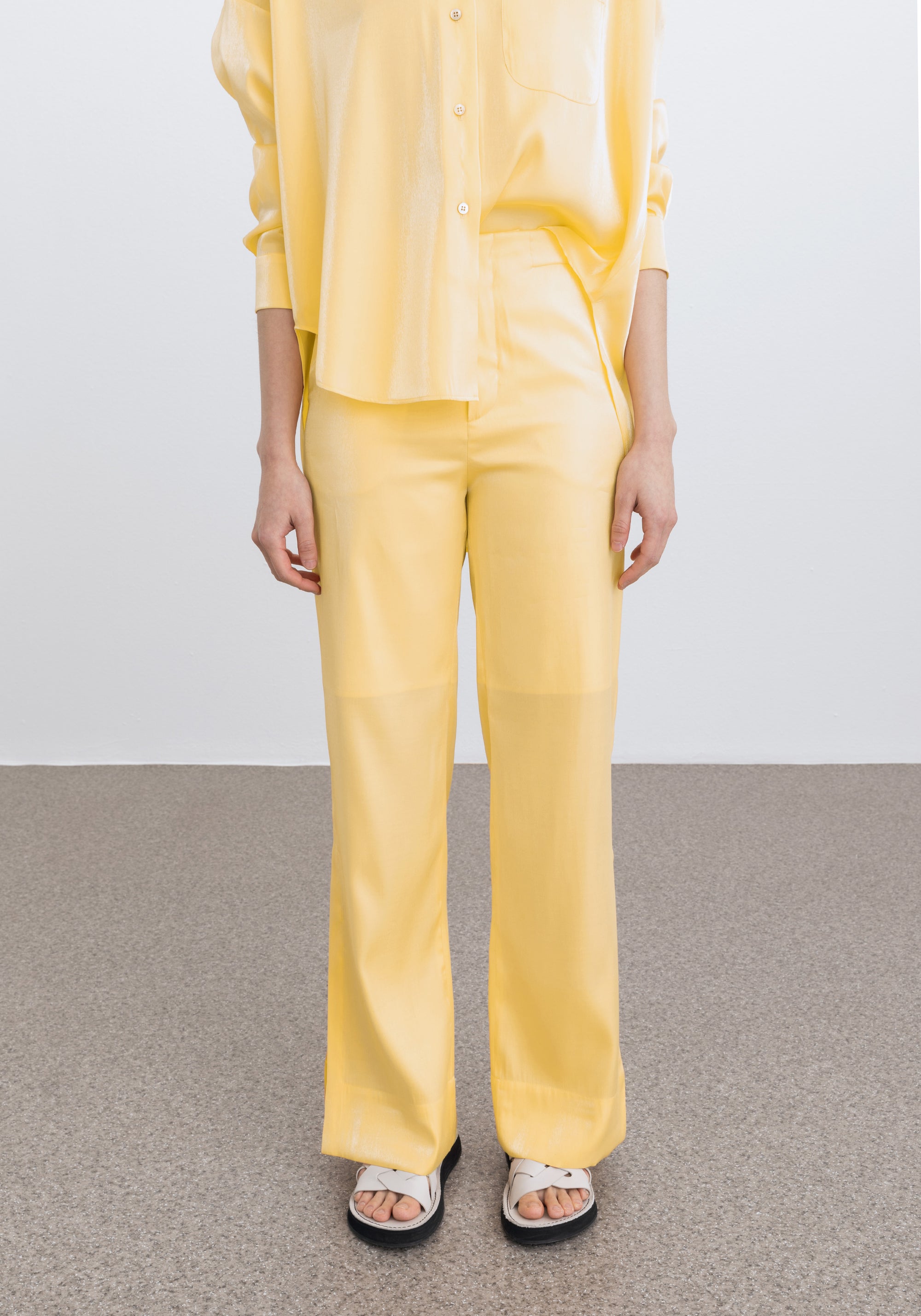 Vapor split trousers - Pineapple