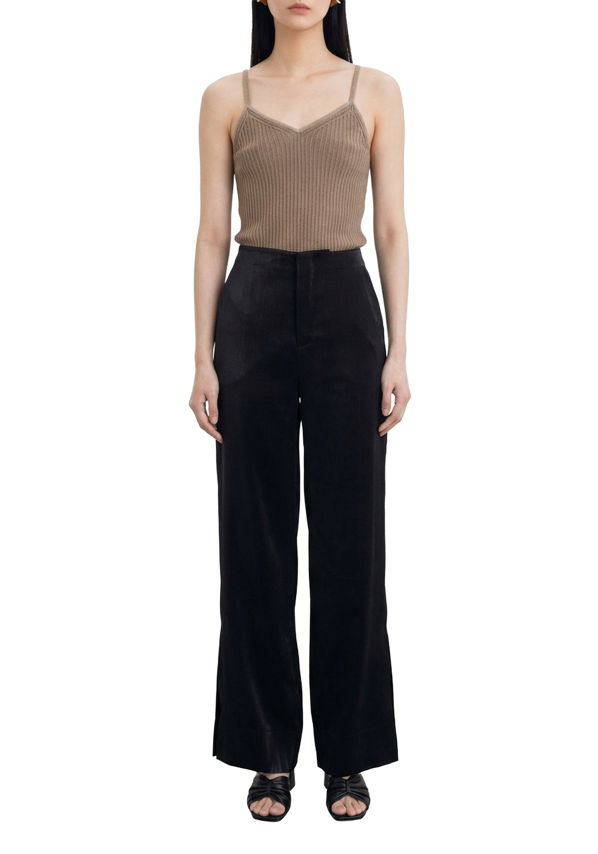 Pantalon Vapor fendu - Black