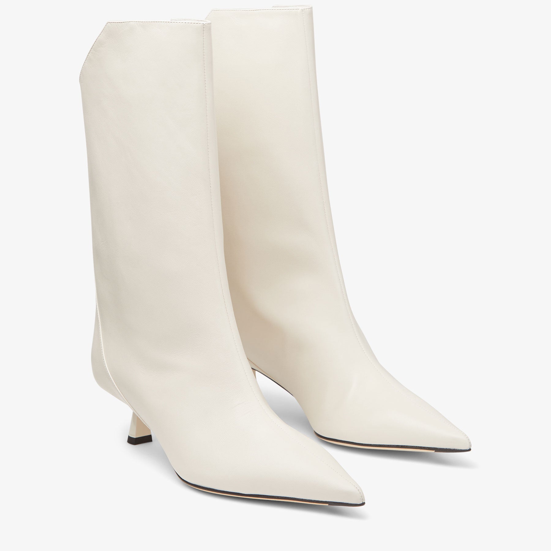 Bottes Vari 45 en cuir luxueux - Latte