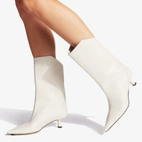 Bottes Vari 45 en cuir luxueux - Latte