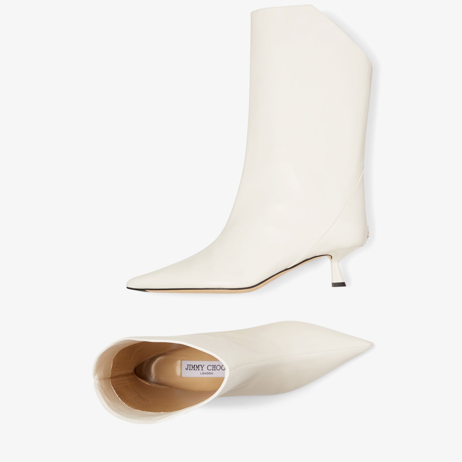 Bottes Vari 45 en cuir luxueux - Latte