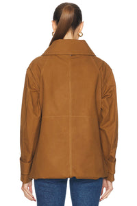 Patch Pocket Utility Jacket - Toffee