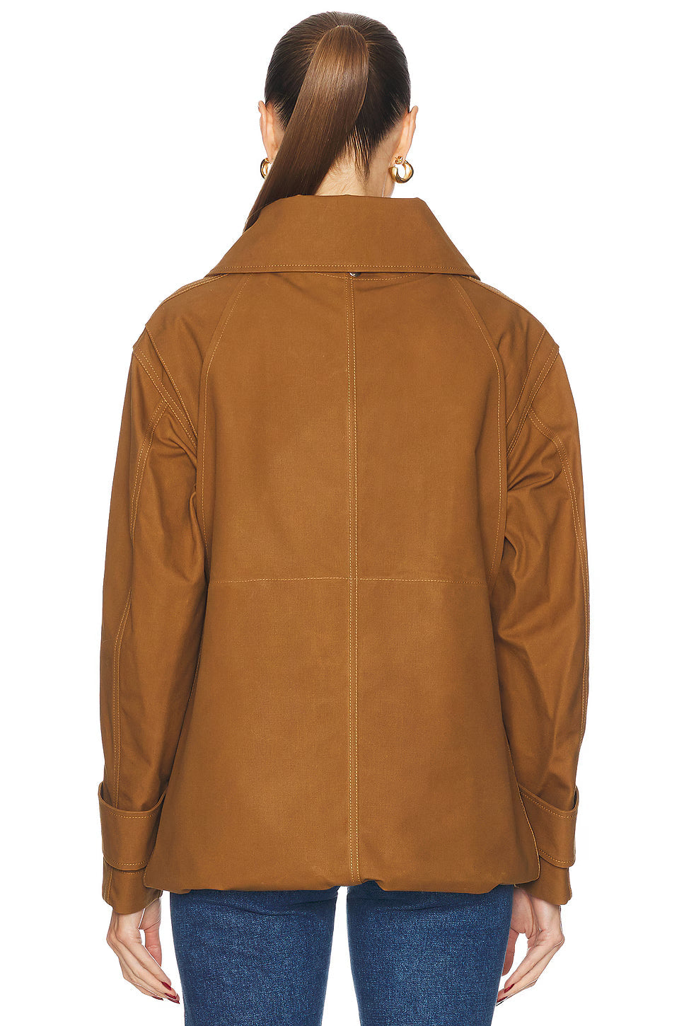 Patch Pocket Utility Jacket - Toffee