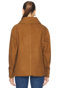 Patch Pocket Utility Jacket - Toffee