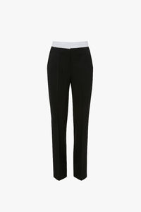 Side Seam Detail Trouser - Black