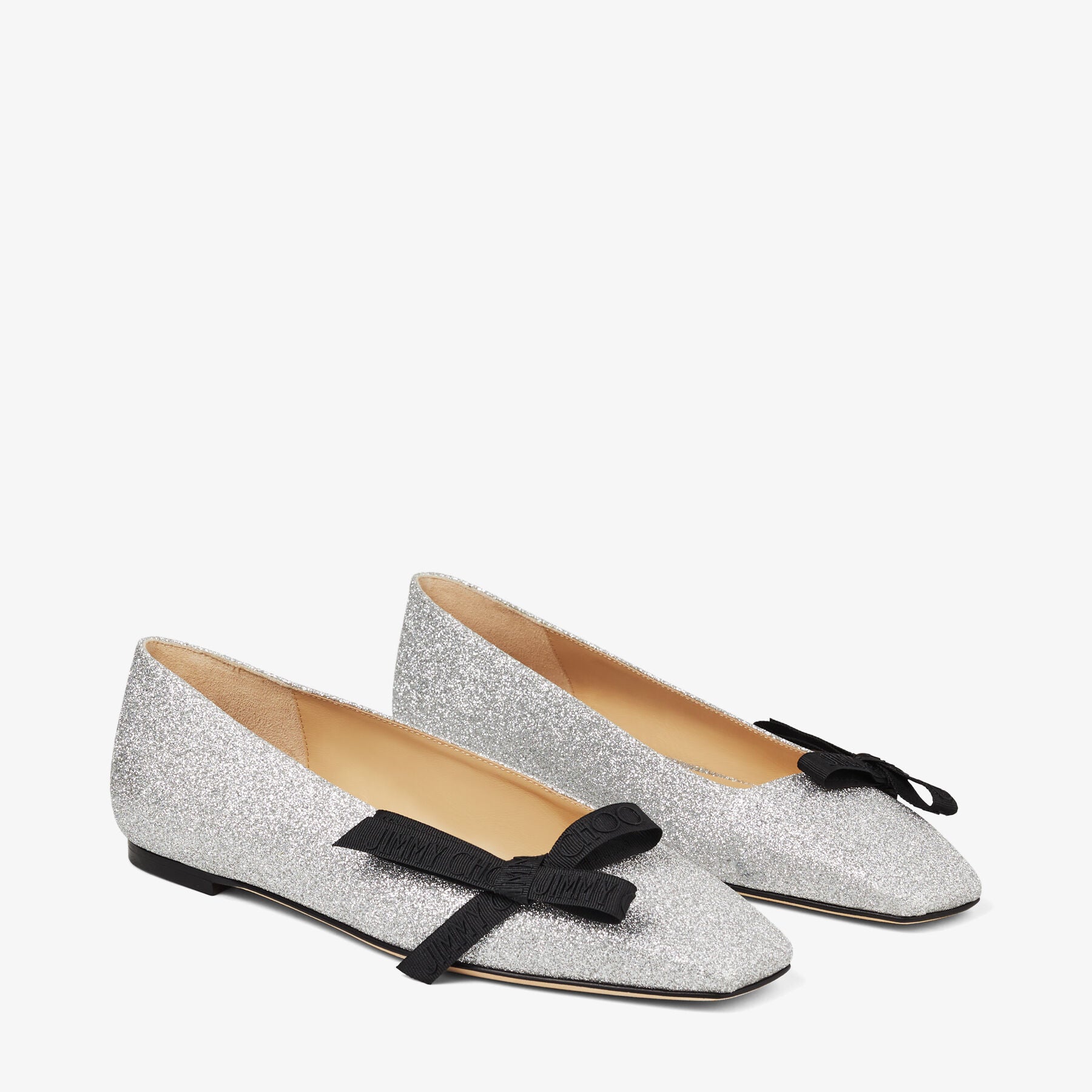 ZNO STOCK 0 / Reco 150 SILVER/BLACK Flat VEDA BALLERINA