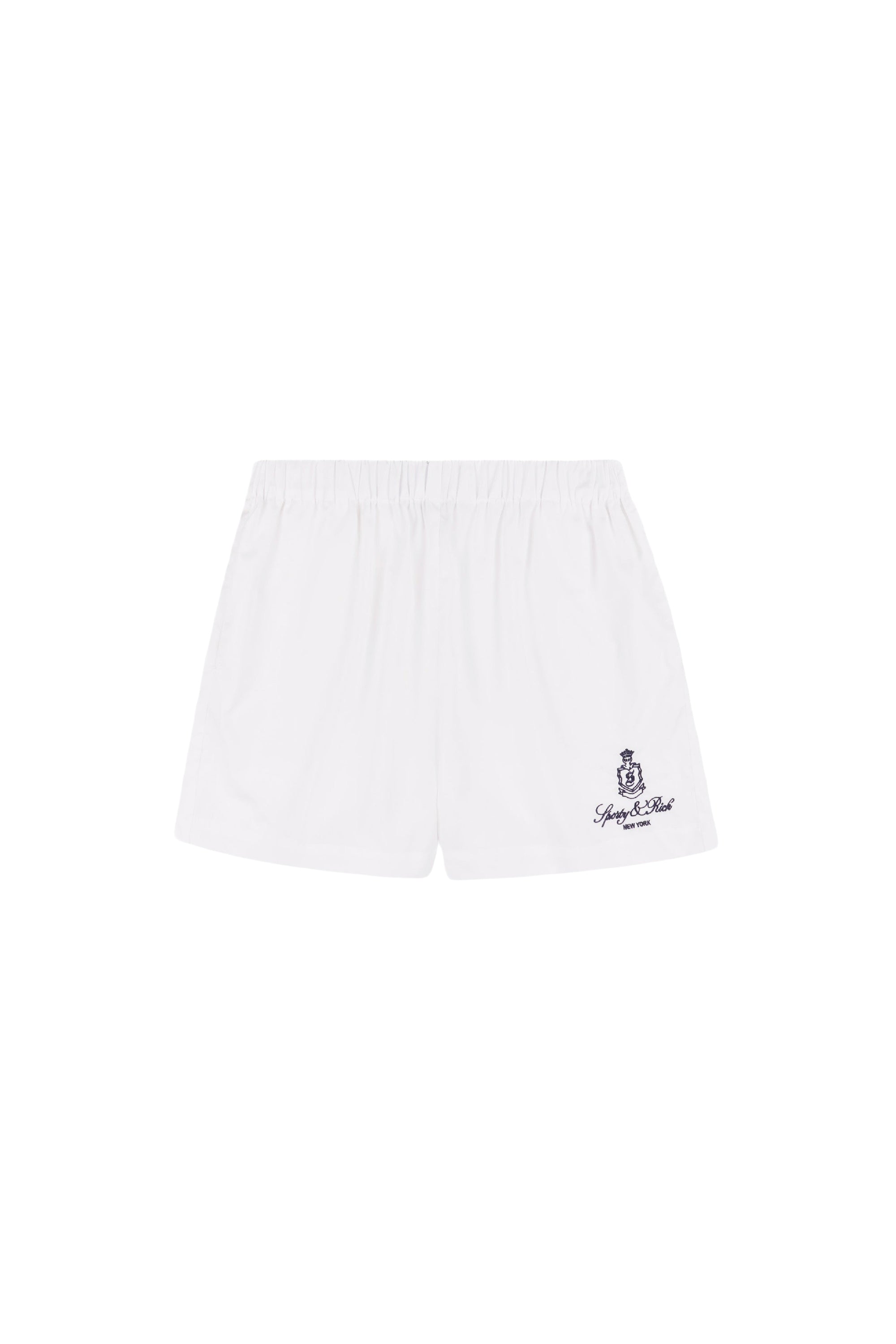 Short boxer Vendome à taille élastique - White
