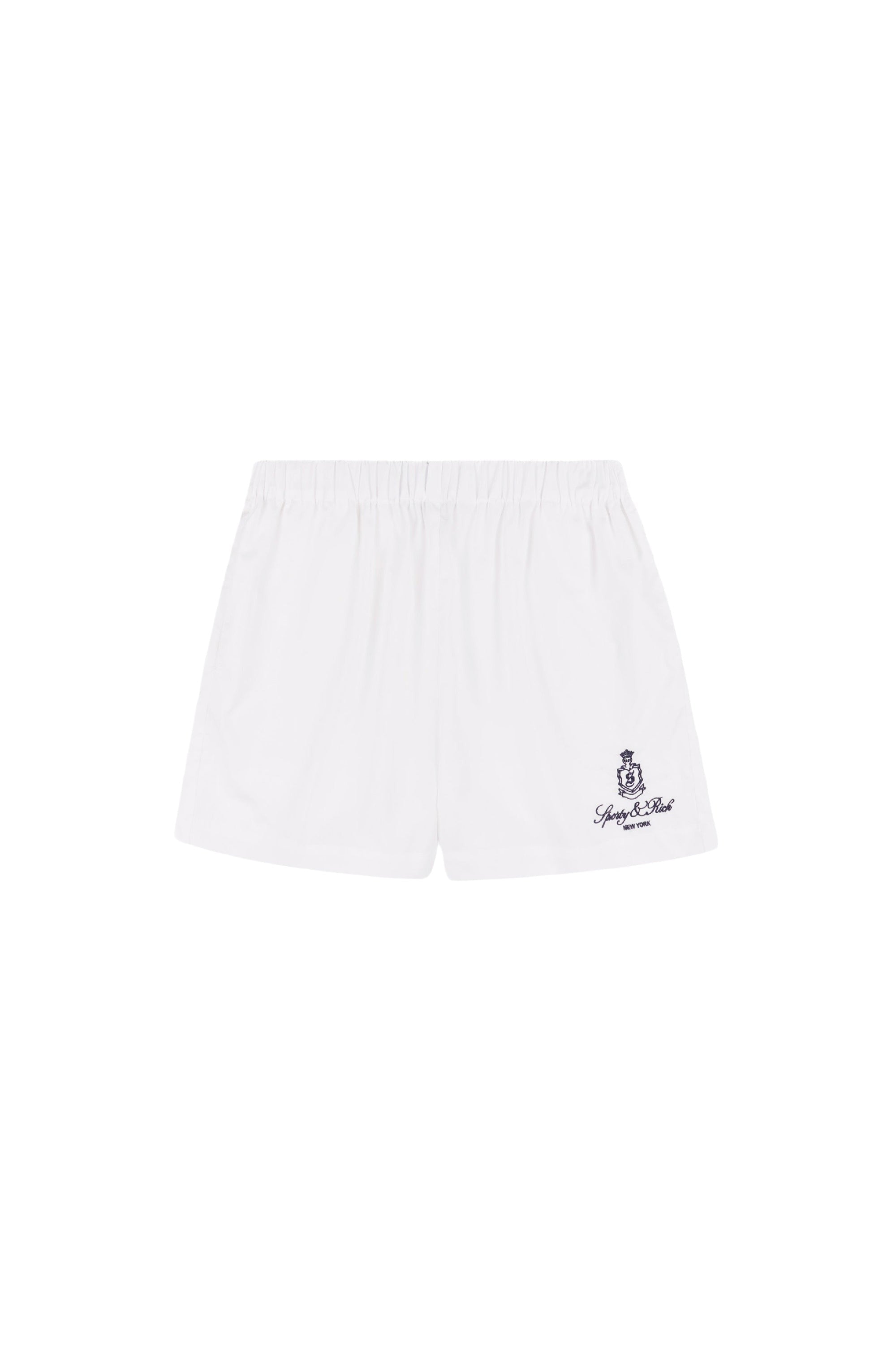 Short boxer Vendome à taille élastique - White