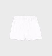 Short boxer Vendome à taille élastique - White