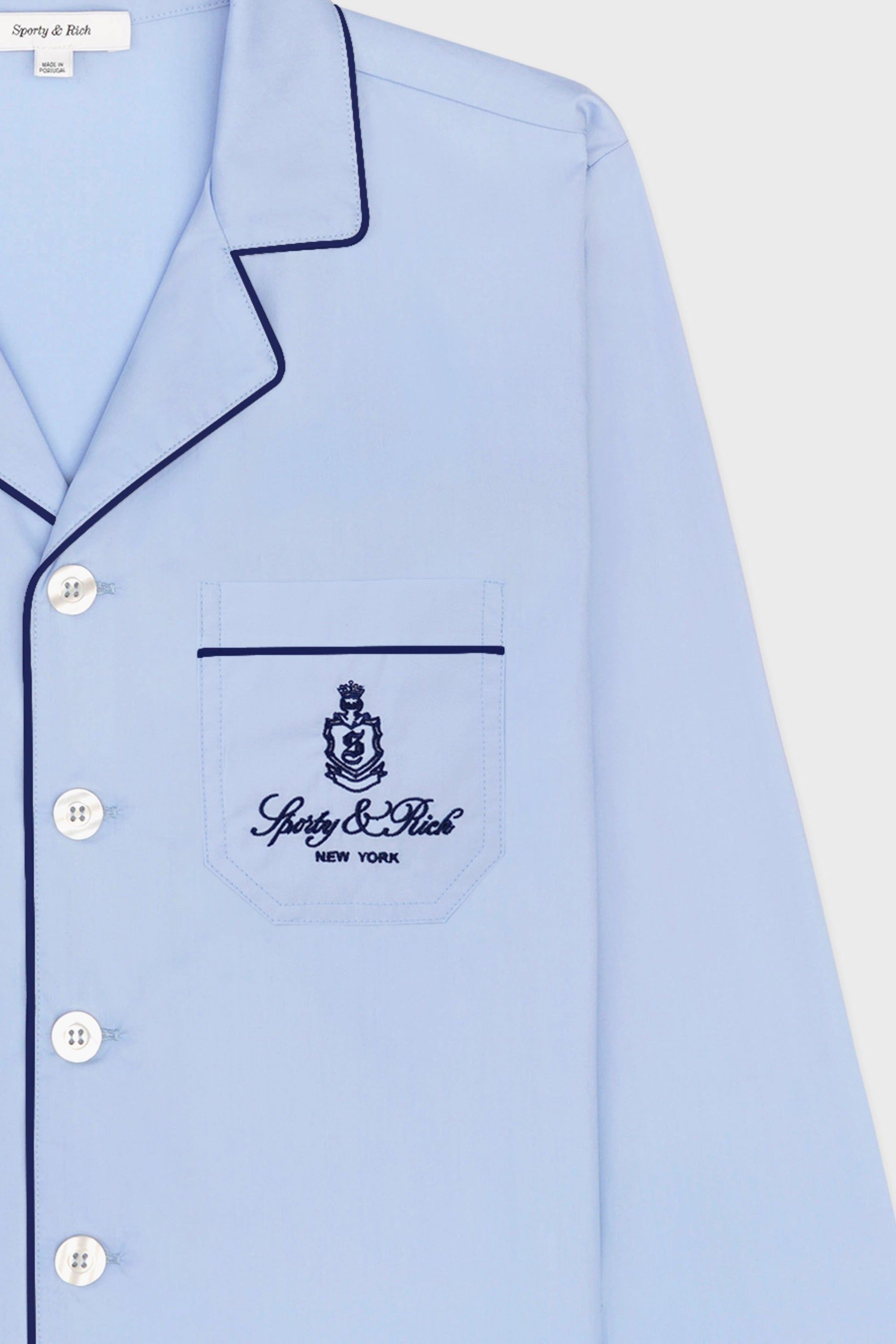 Chemise de pyjama Vendome - Ciel