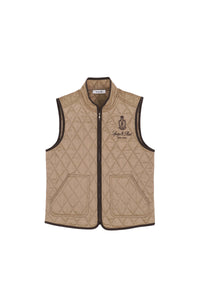 Veste Vendome sans manches matelassée - Beige