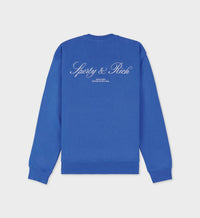 Sweatshirt Vendome imprimé - Paris Blue