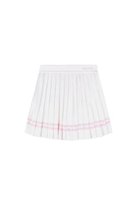 Jupe courte Vendome plissée - White