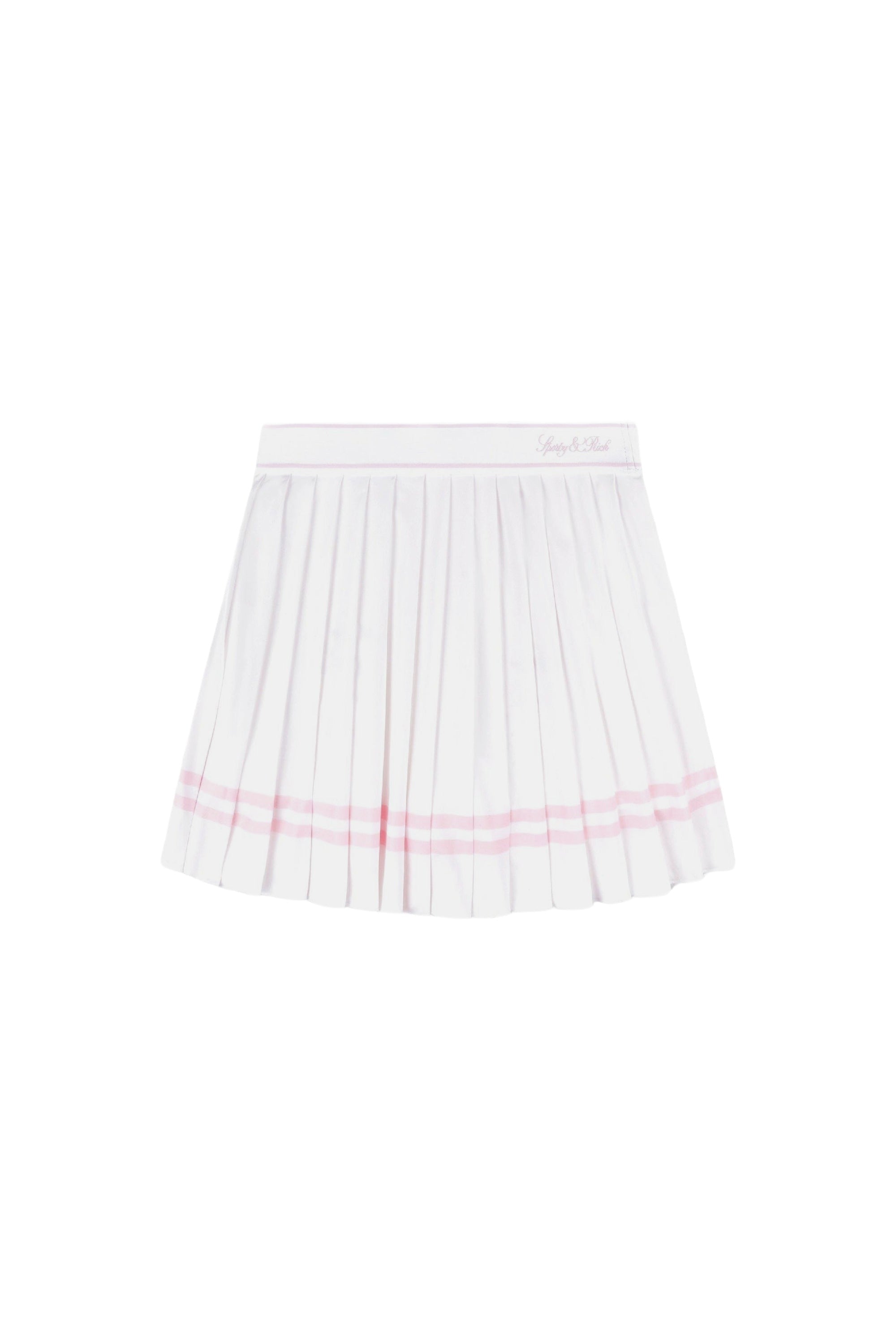 Jupe courte Vendome plissée - White