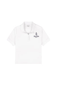Polo Vendome en velours - White