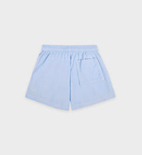Short Vendome en velours - Ciel
