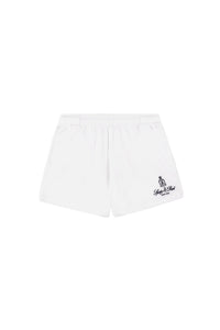 Short Vendome en velours - White