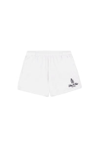 Short Vendome en velours - White