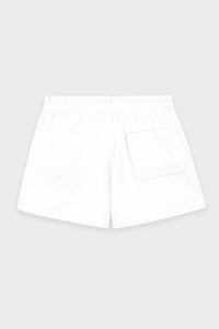 Short Vendome en velours - White