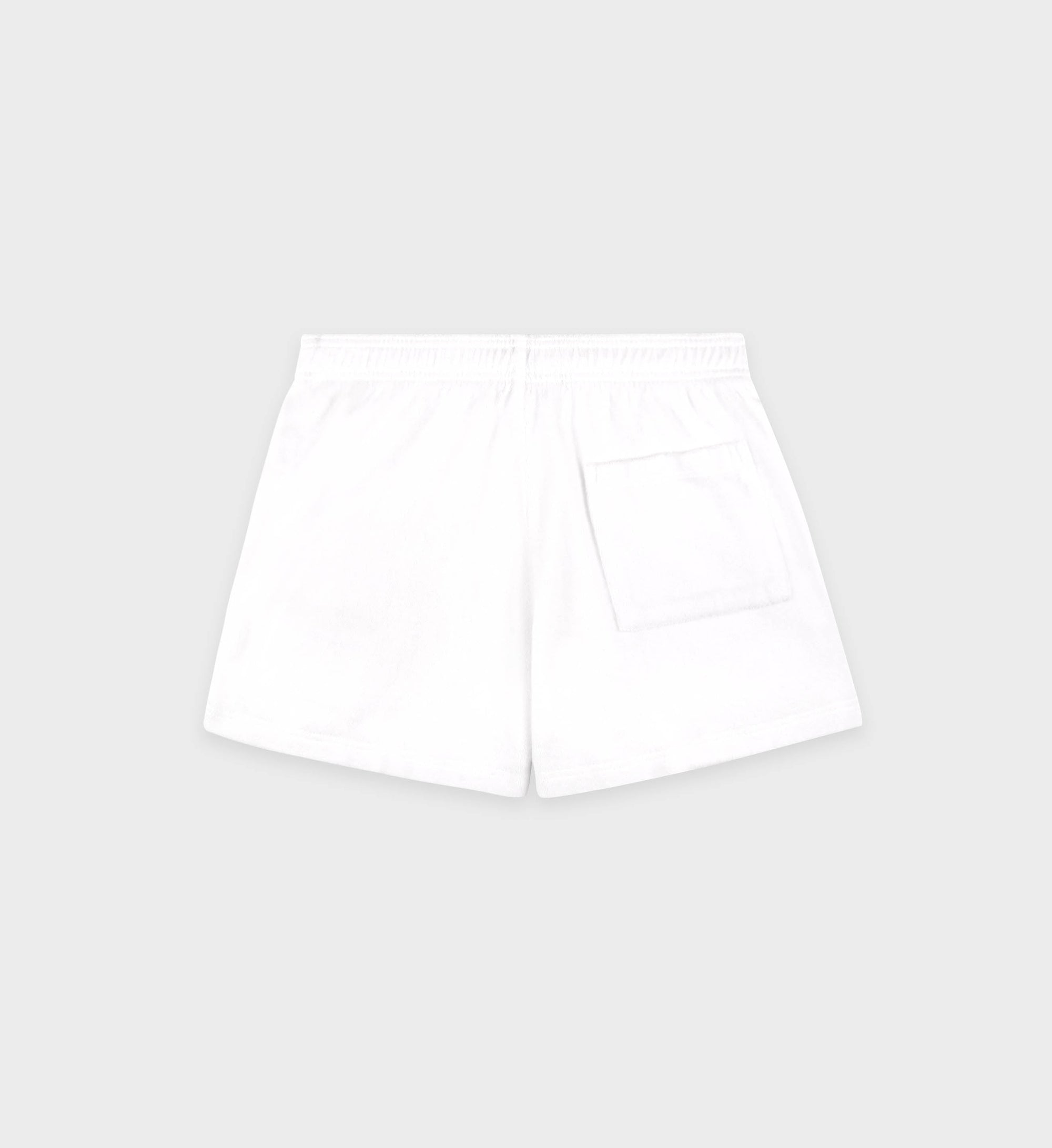 Short Vendome en velours - White